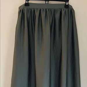 Mossimo Supply Co. Deep Green Maxi Skirt